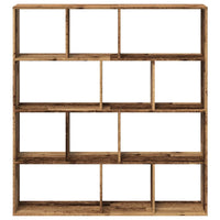 Libreria Legno Antico 132x29x141,5 cm in Legno Multistrato 3310314