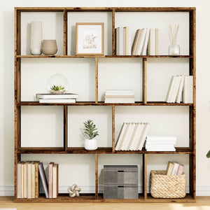 Libreria Legno Antico 132x29x141,5 cm in Legno Multistrato 3310314