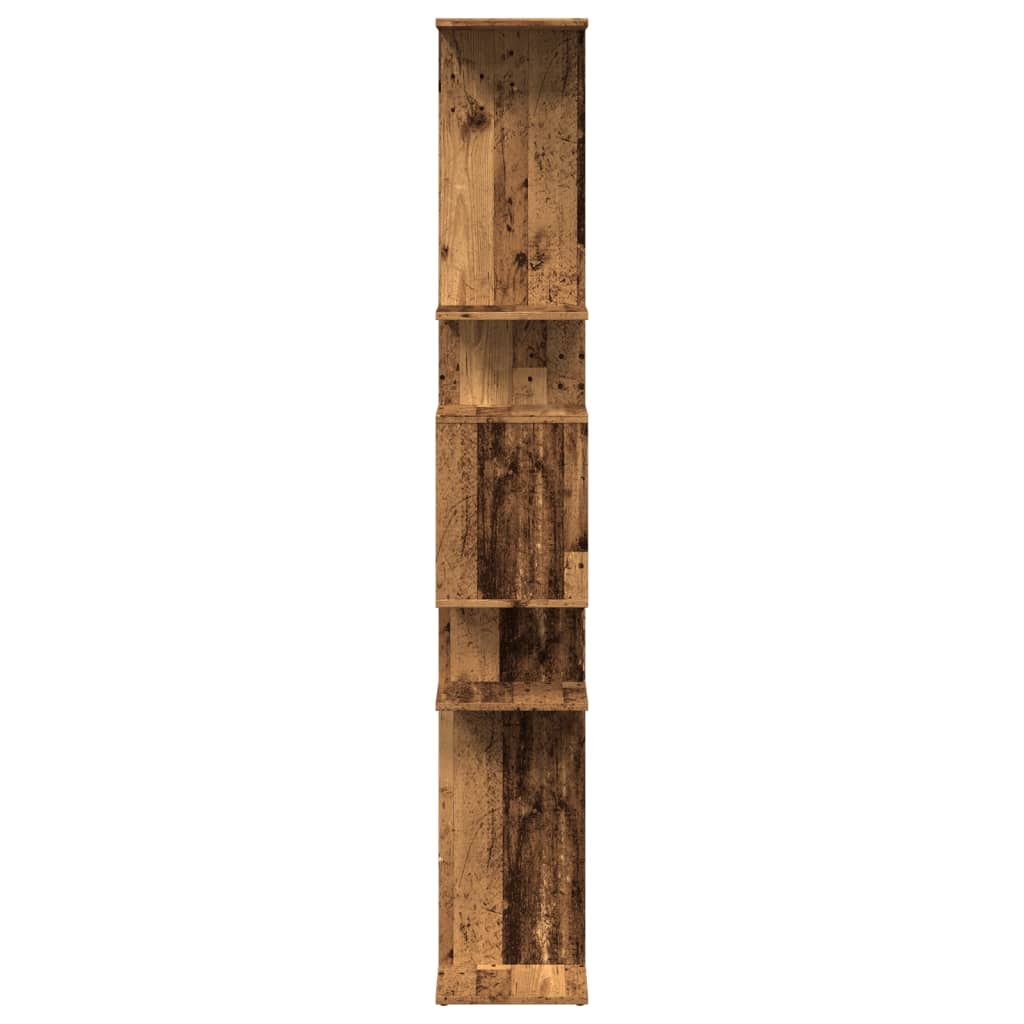 Libreria Rovere Fumo 92x29x188 cm in Legno Multistrato 3310320