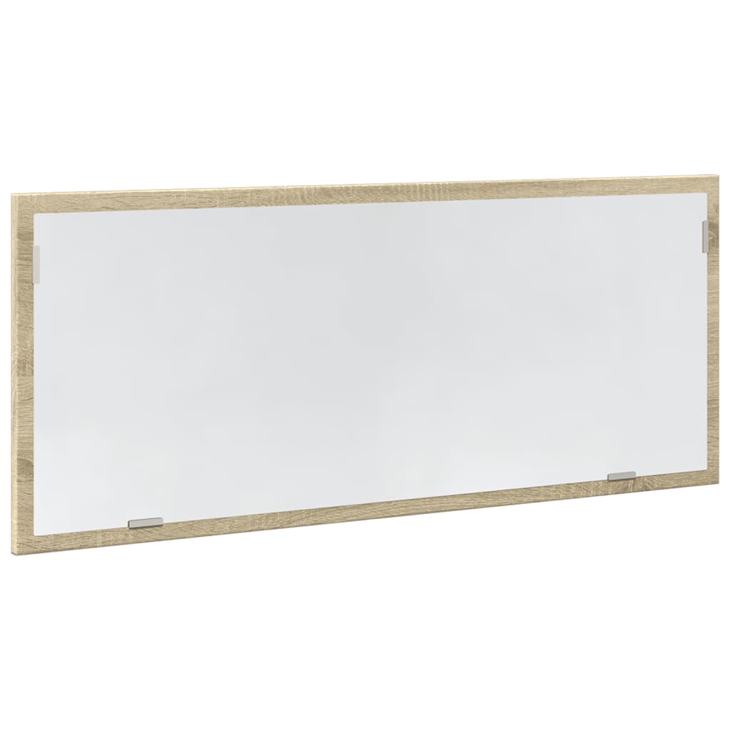 Specchio da Bagno LED Rovere Sonoma 100x8,5x37 cm in Truciolato 856269