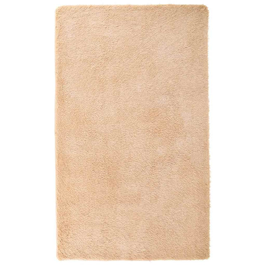 Tappeto Shaggy a Pelo Lungo NAVARRA Beige 60x100 cm poliestere 4102805