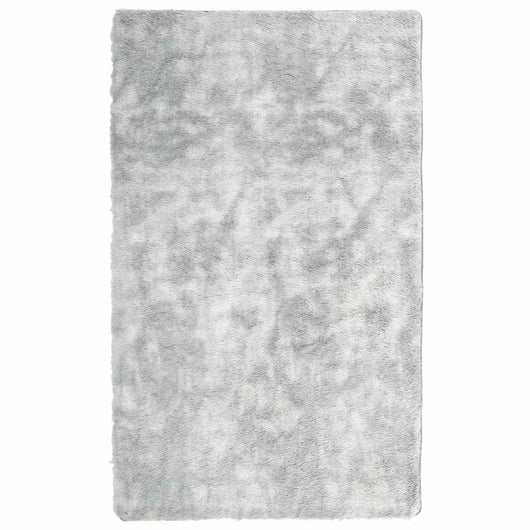 Tappeto Shaggy a Pelo Lungo NAVARRA Grigio Chiaro 80x150 cm 4102818