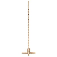 Albero di Natale Decorativo in Legno 150 cm Legno Massello Pino 4103971