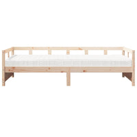 Dormeuse con Materasso 90x190 cm in Legno Massello di Pino 3321053