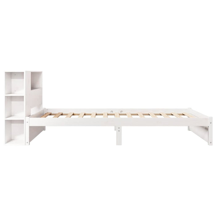 Letto con Libreria senza Materasso 75x190 cm in Legno Pino 3322370