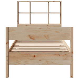 Letto Libreria senza Materasso 100x200 cm in Legno di Pino 3322993