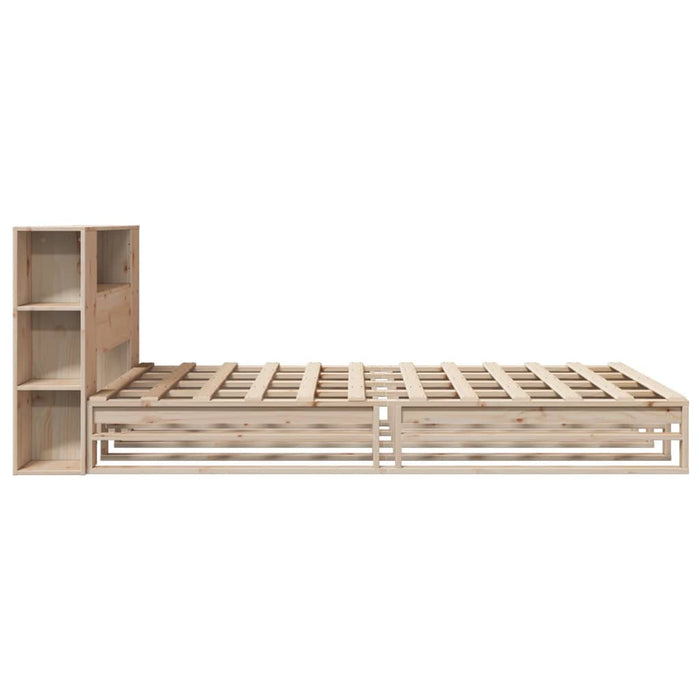 Letto Libreria senza Materasso 120x200 cm Legno Massello 3323872