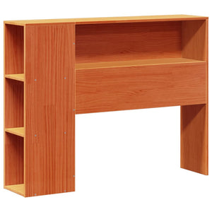 Letto Libreria senza Materasso Marrone Cera 100x200 cm Legno 3323904