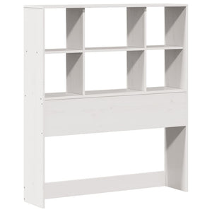 Letto Libreria senza Materasso Bianco 90x200 cm Legno Massello 3323912