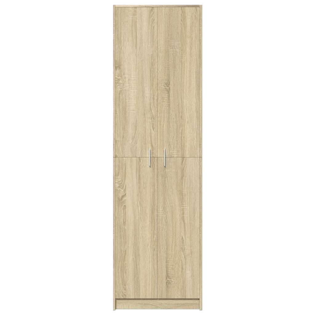 Armadio Corridoio Rovere Sonoma 55x25x189 cm Legno Multistrato 3324113