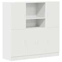 Set di Mobili da Cucina 3 pz Bianco in Truciolato 3324151