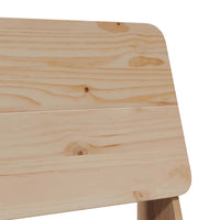 Sedia da Giardino 60x64x70,5 cm in Legno Massello di Pino 859307