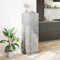 Mobile da Cucina Grigio Cemento 38x41,5x131,5 cm Legno 860115