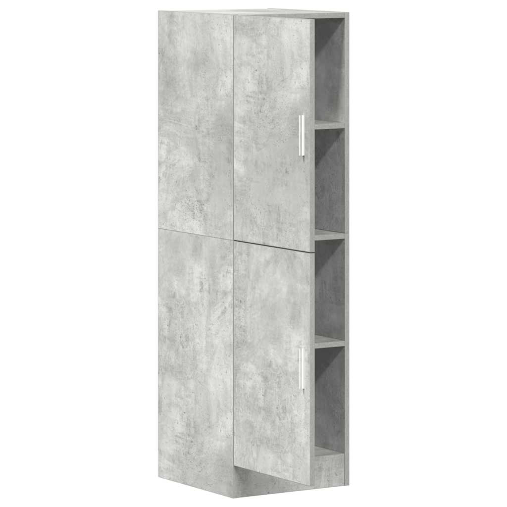 Mobile da Cucina Grigio Cemento 38x41,5x131,5 cm Legno 860115