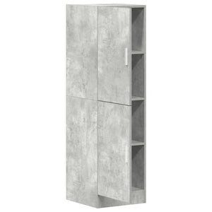 Mobile da Cucina Grigio Cemento 38x41,5x131,5 cm Legno 860115