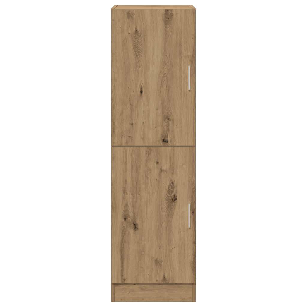 Armadietto Cucina Rovere Artigianale 38x41,5x131,5 cm in Legno 860120