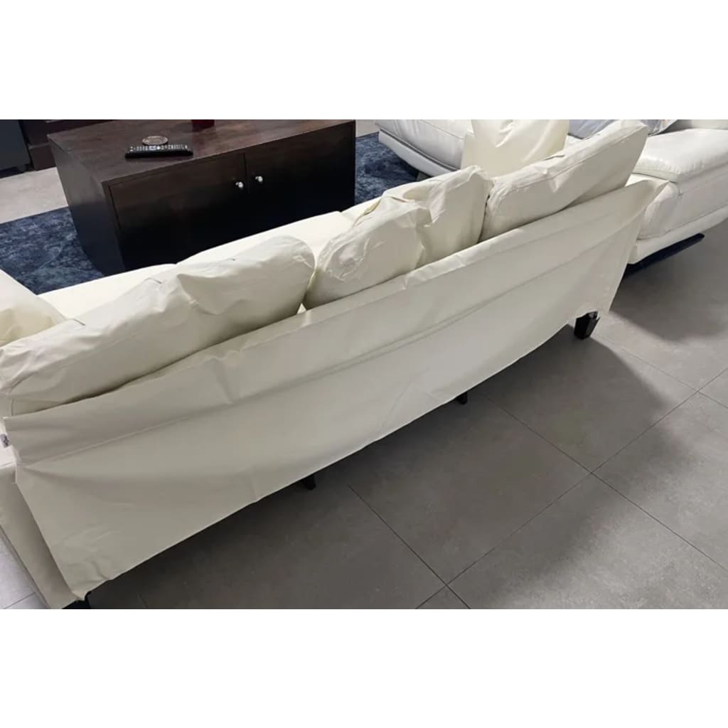 Divano a 3 Posti B-Stock Grigio Chiaro 180 cm in Tessuto 35909999999