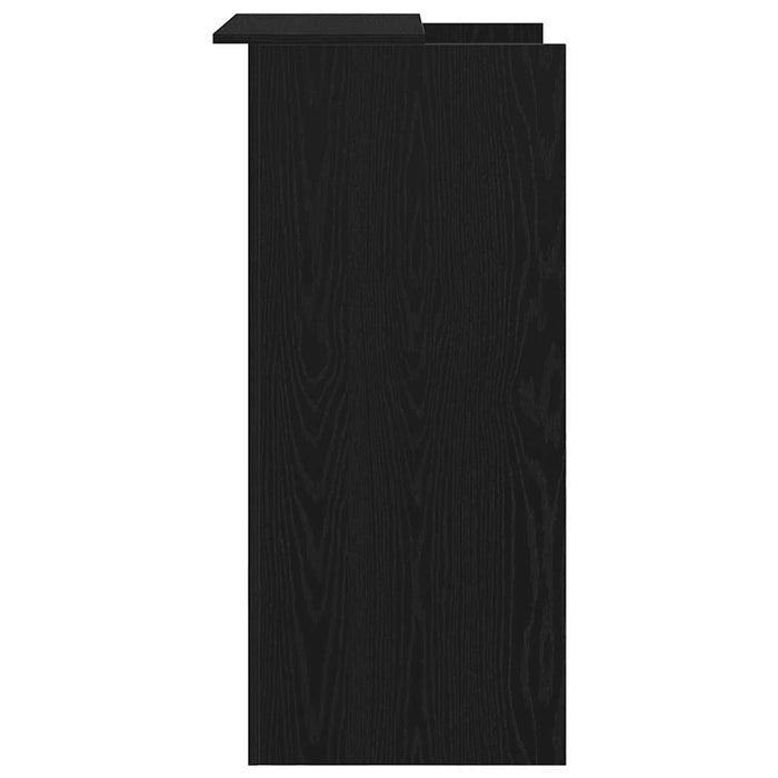 Banco Reception Nero 55x50x103,5 cm in Legno Multistrato 859016