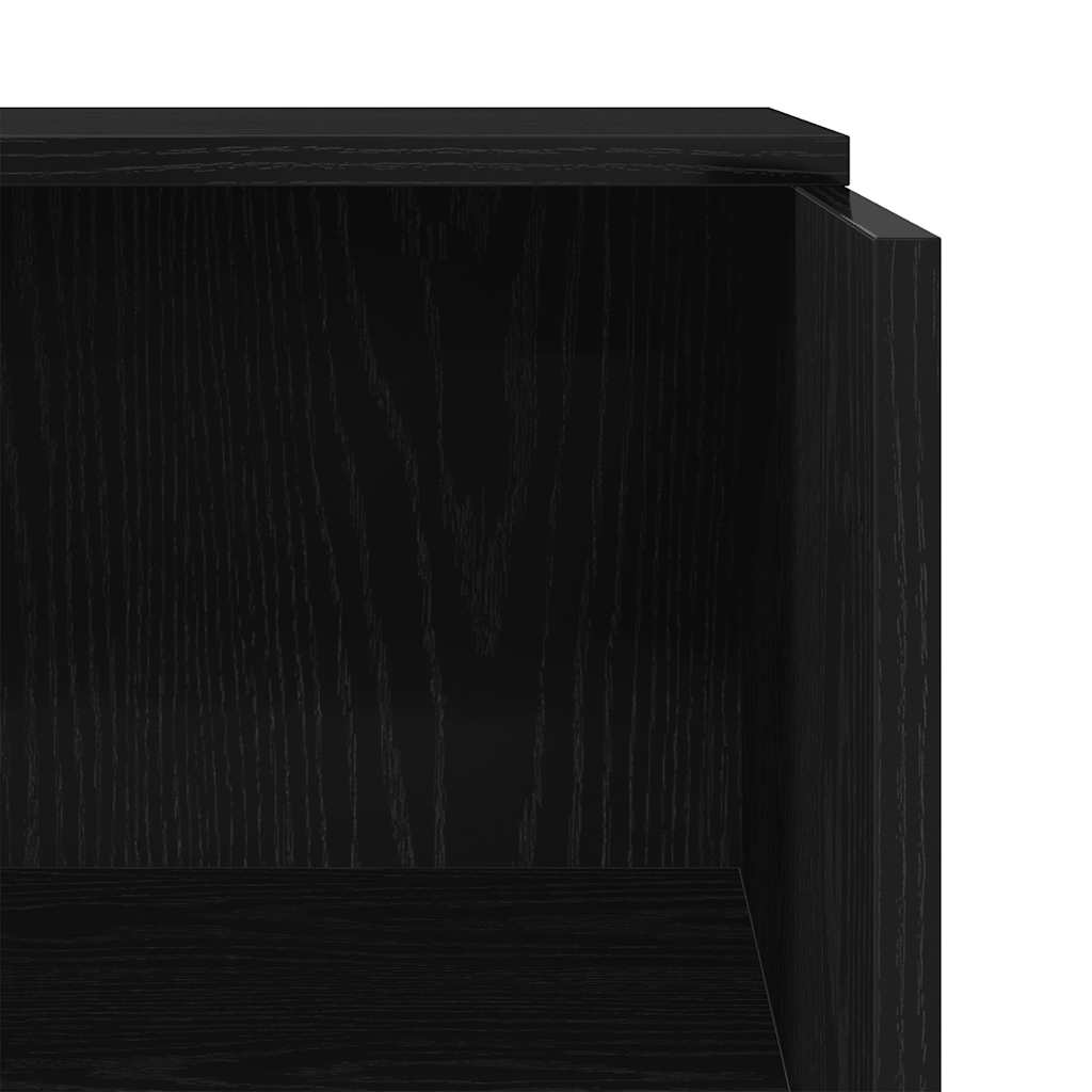 Banco Reception Nero 55x50x103,5 cm in Legno Multistrato 859016