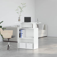 Banco Reception Bianco 100x40x104 cm in Legno Multistrato 859051