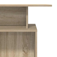 Banco Reception Rovere Sonoma 100x40x104 cm Legno Multistrato 859053