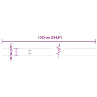 Bordure per Prato 10 pz Nere Acciaio Laminato a Freddo 860130