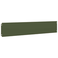 Bordure per Prato 10 pz Verde Oliva Acciaio Laminato a Freddo 860157