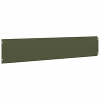 Bordure per Prato 10 pz Verde Oliva Acciaio Laminato a Freddo 860157