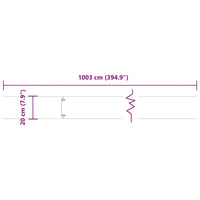 Bordure per Prato 10 pz Verde Oliva Acciaio Laminato a Freddo 860157