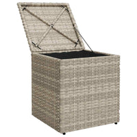 Sgabelli da Giardino con Cuscini 2 pz 40x40x43cm in Polyrattan 4104044