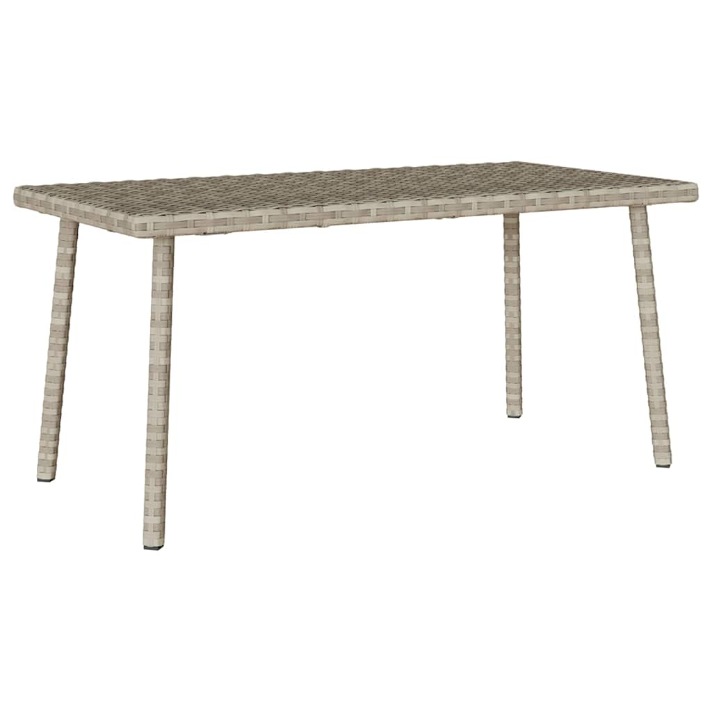 Tavolino da Giardino Rettangolare Grigio Chiaro 80x40x37 cm 4104059