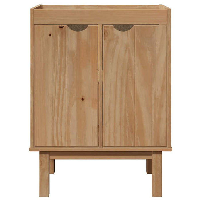 Set Mobili da Bagno 4 pz OTTA in Legno Massello di Pino 3307683