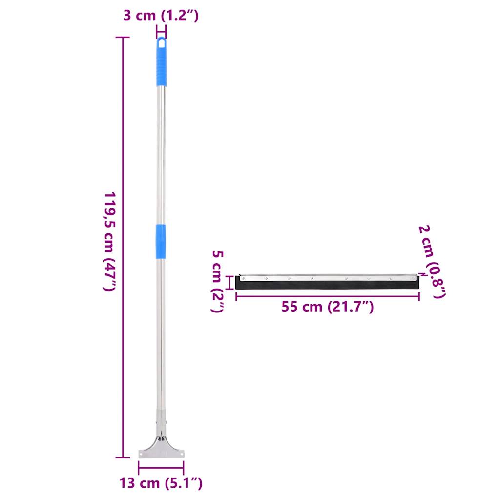 Tergipavimento 55x119,5 cm in Acciaio e Gomma 3329228