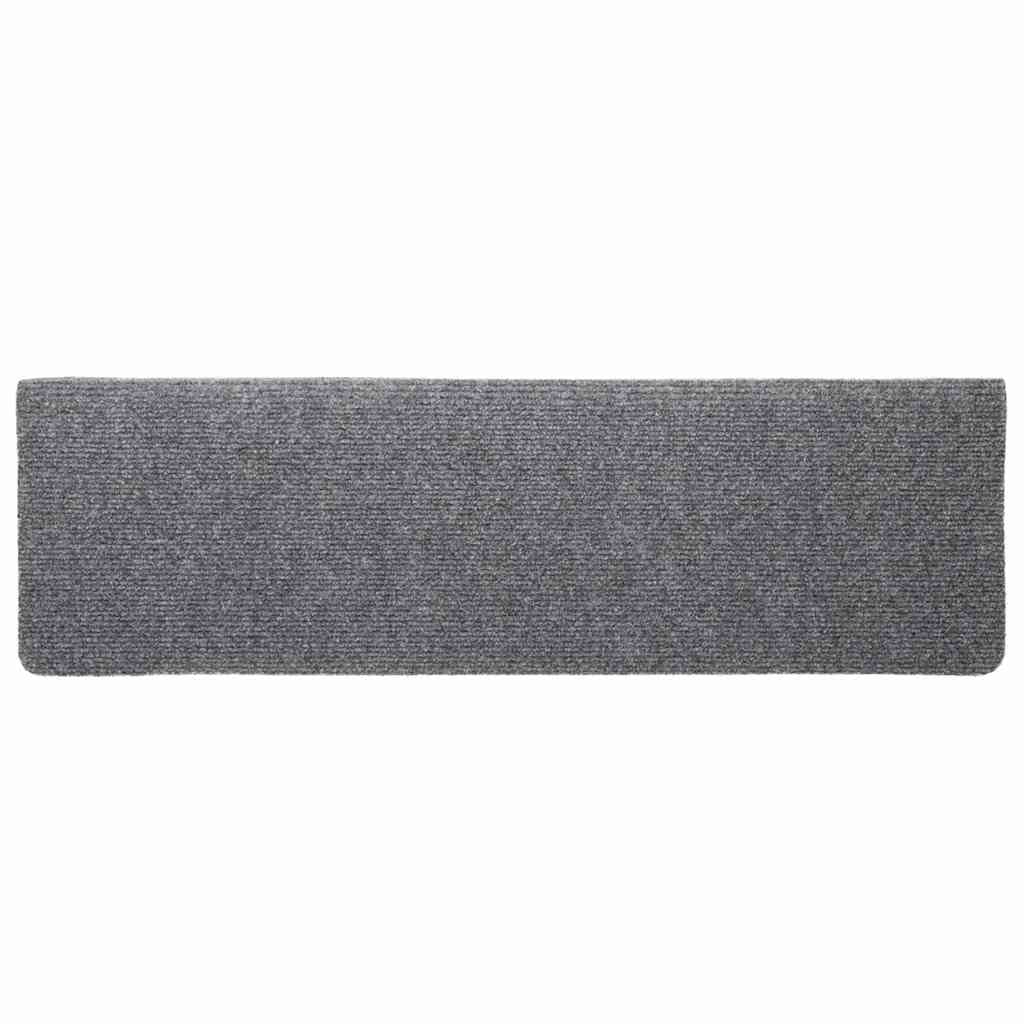 Tappetini Autoadesivi per Scale 20 pz Grigio Chiaro 65x21x4 cm 3365718