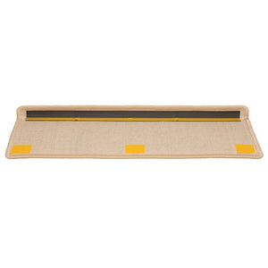 Tappetini per Scale 20 pz 65x21x4 cm Crema 3365855