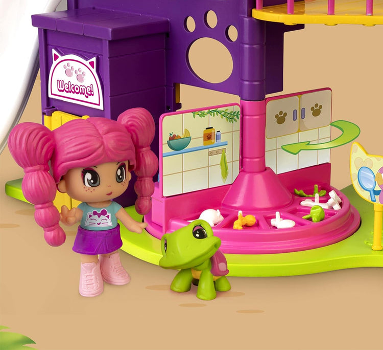 Pinypon Asilo per Cuccioli con Personaggio e Accessori Playset Idea Regalo