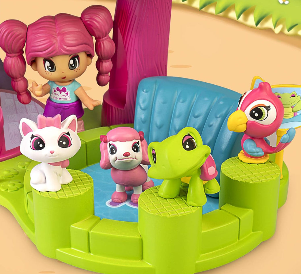 Pinypon Asilo per Cuccioli con Personaggio e Accessori Playset Idea Regalo