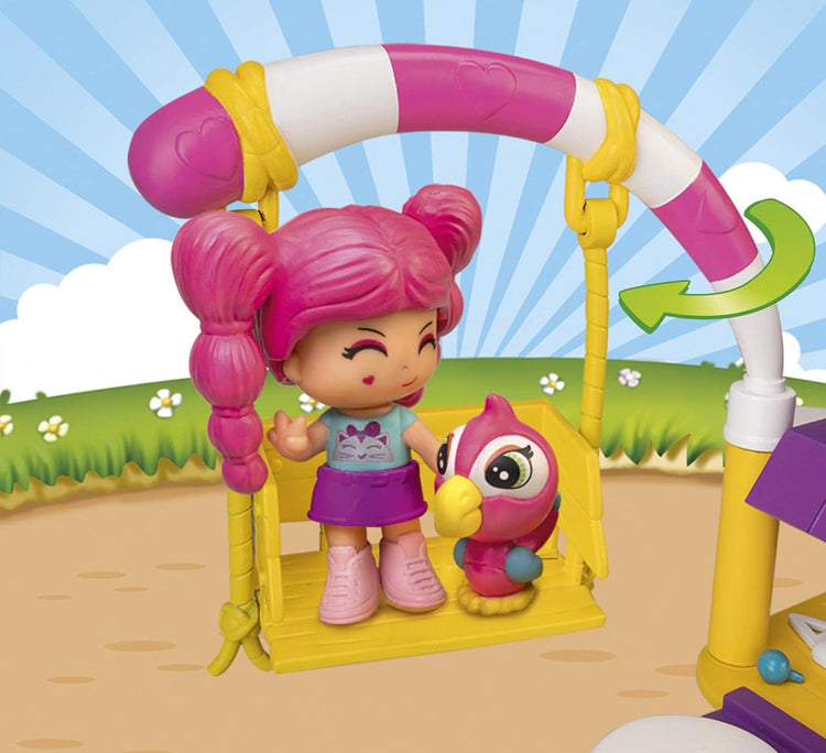 Pinypon Asilo per Cuccioli con Personaggio e Accessori Playset Idea Regalo