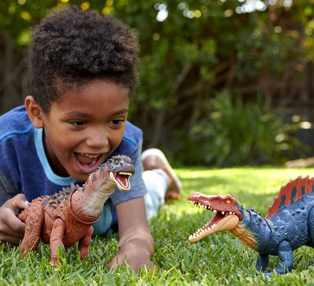 Mattel Jurassic World Dominion Dinosauri Carnivori con Azioni Attacco Siamosauro