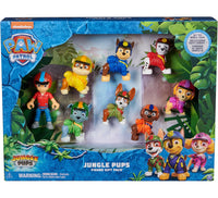 Paw Patrol Jungle Pups Confezione Regalo 8 Personaggi Collezionabili Idea Regalo