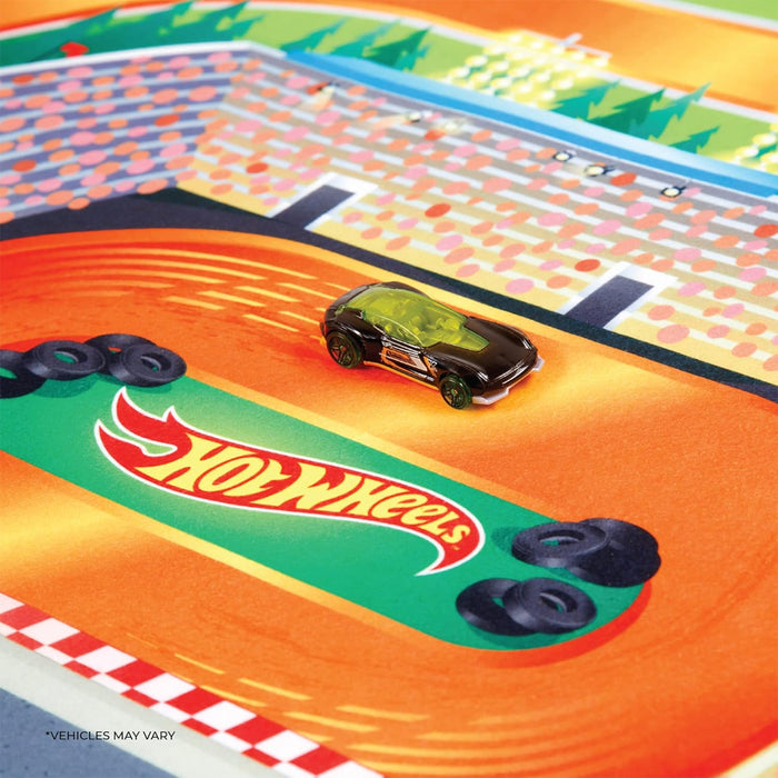 Hot Wheels Sentivo Mega tappeto con Veicolo Gioco Giocattolo Idea Regalo