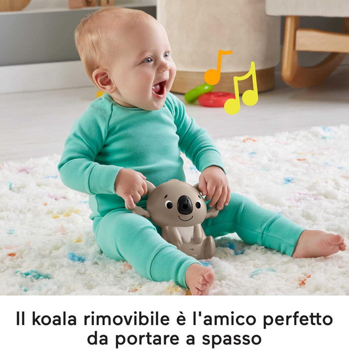 Fisher-Price Giostrina Gioco e Relax 3-in-1 Include un Tenero Koala 3 Giocattoli