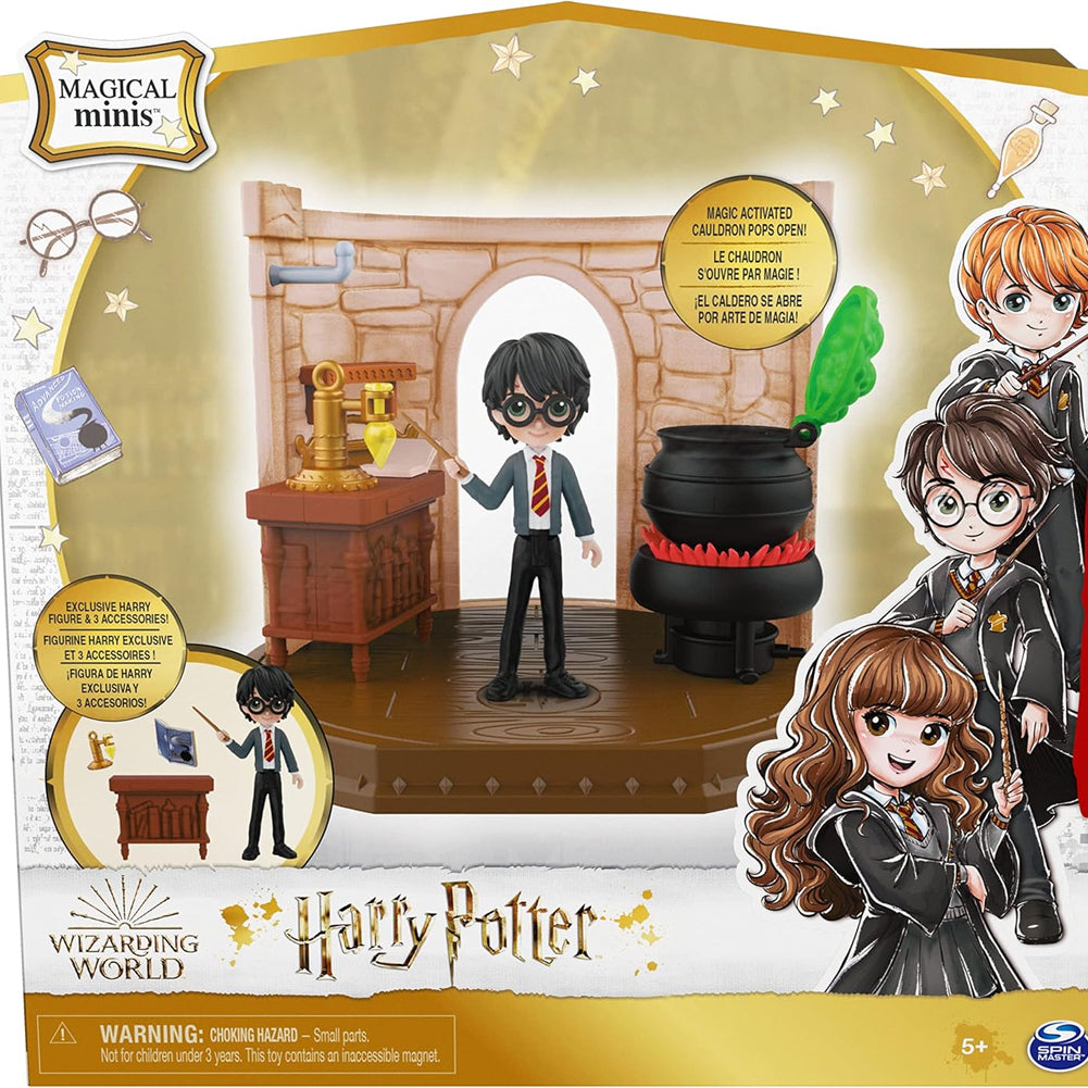 Wizarding World Classe di Pozioni con Bambola Harry Potter e Gioco con Accessori