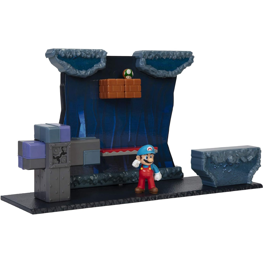 Nintendo Playset Super Mario Underground Idea Regalo per Bambini e Collezionisti