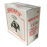 Multipack da 2 pz di fornellone da campeggio bruciapiu' in ghisa 40x40 cm 8,5 kw