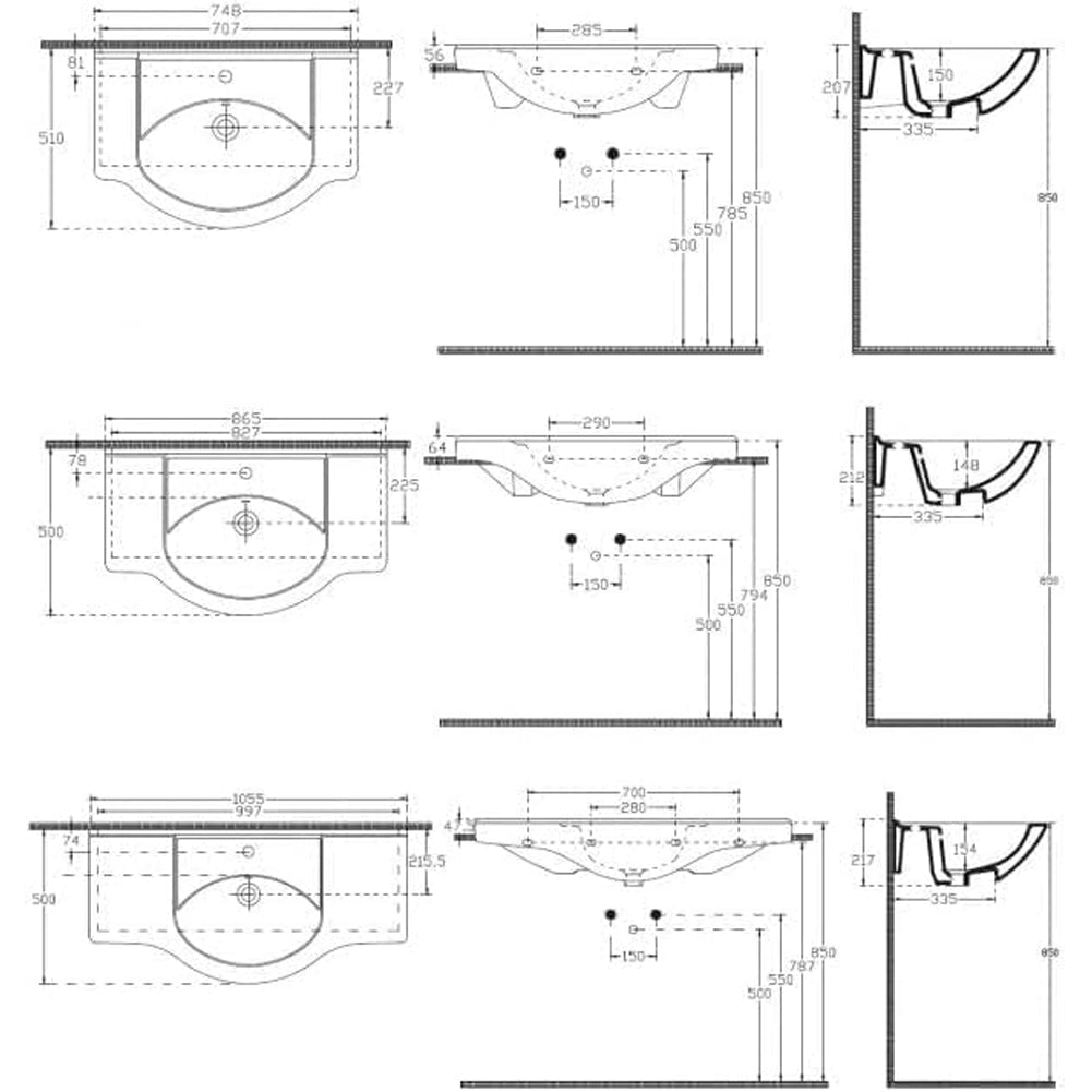 Mobile Da Bagno Bianco Completo Modello Giada Ante Lisce 75cm Legno con Specchio