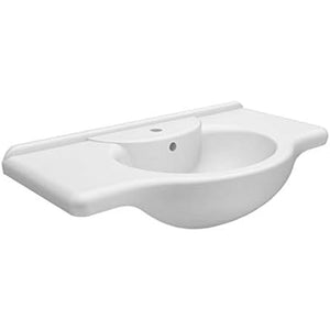 Mobile Da Bagno Noce Completo Modello Martina Completo con Specchio e Lavabo