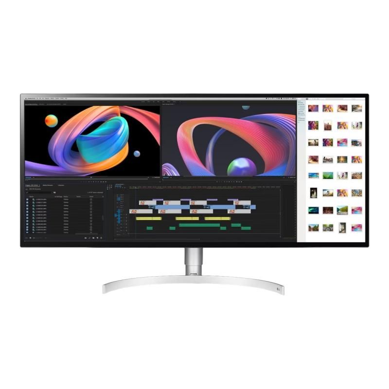 Lg 34wk95up-w monitor pc 86,4 cm (34") 5120 x 2160 pixel 5k ultra hd led bianco - 143911