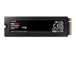 Samsung 990 pro nvme 1tb con dissipatore di calore, ssd interno - MZ-V9P1T0GW