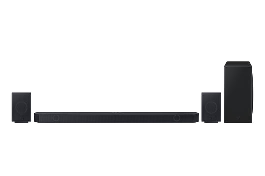 Samsung soundbar hw-q930c/zf serie q, 17 speaker, wireless dolby atmos, audio a 9.1.4 canali, q-simphony, compatibile con alexa e google assistant, black 2023